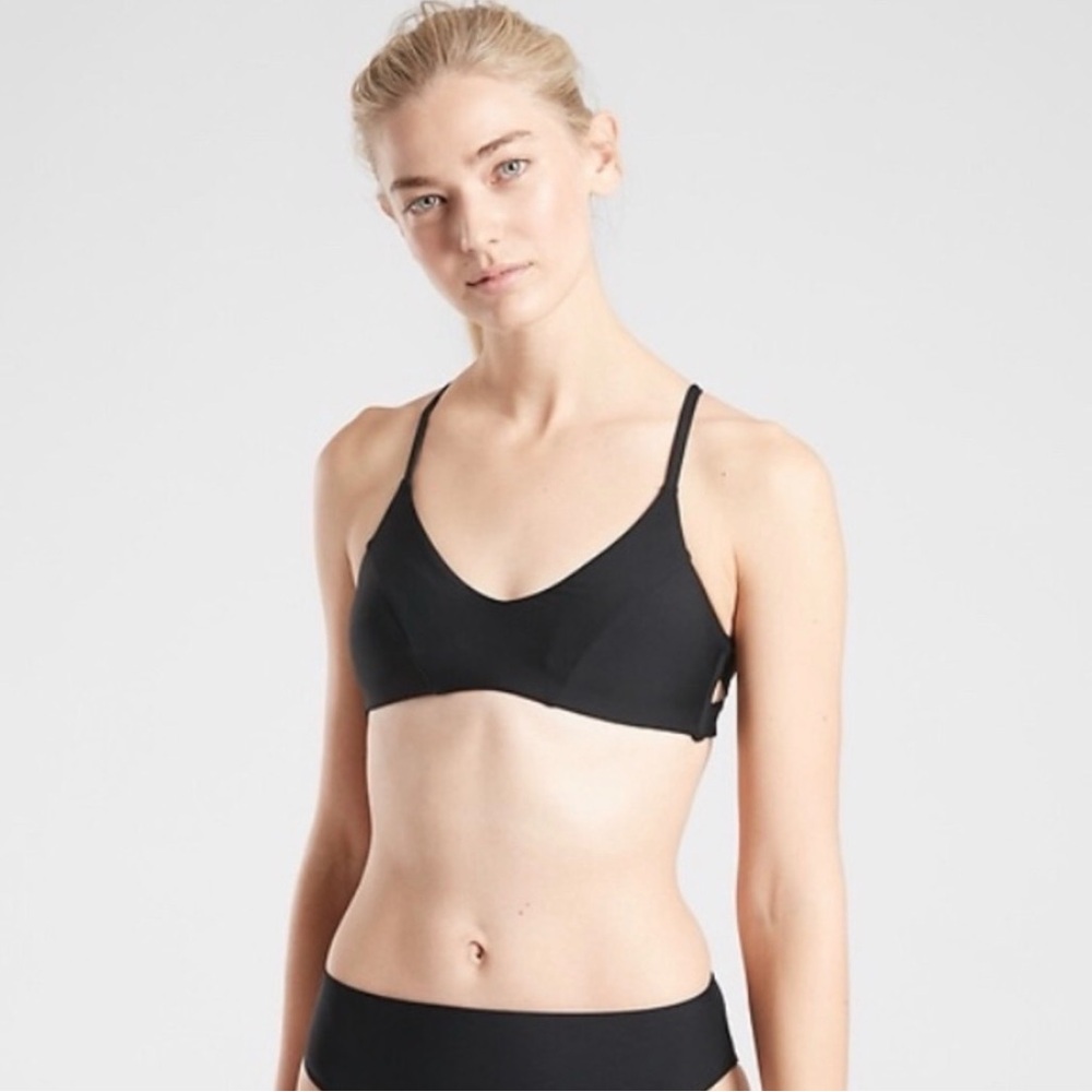 Athleta Black Bikini Top